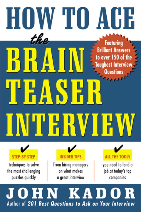 Book How to Ace the Brainteaser Interview free
