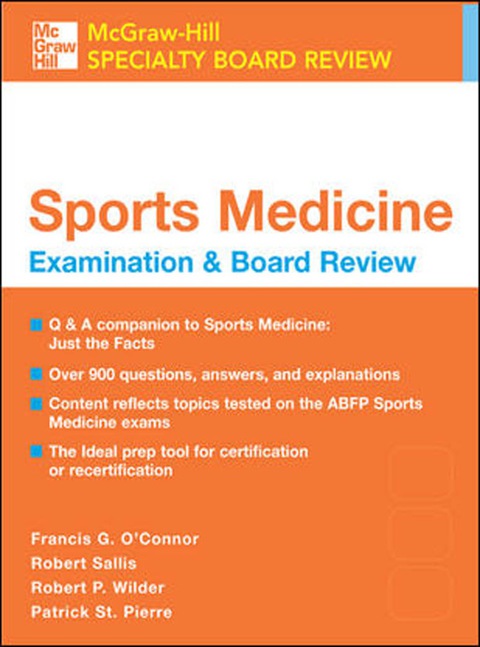 Book Sports Medicine: McGraw-Hill Examination and Board Review free