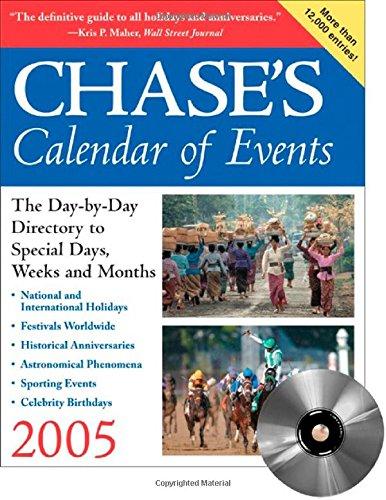 Book Chase's Calendar of Events 2005 (Book with CD-ROM) free