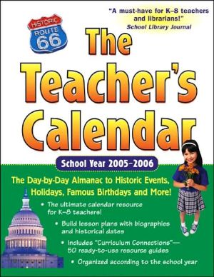 Book The Teacher's Calendar School Year 2005-2006 free