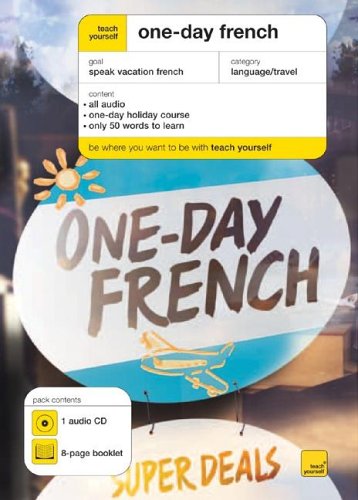 Book Teach Yourself One-Day French (Book + 1CD) (TY: Language Guides) free