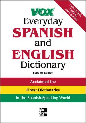 Book Vox Everyday Spanish and English Dictionary (VOX Dictionary Series) free
