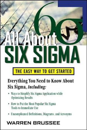 Book All About Six Sigma: The Easy Way to Get Started (All About Series) free