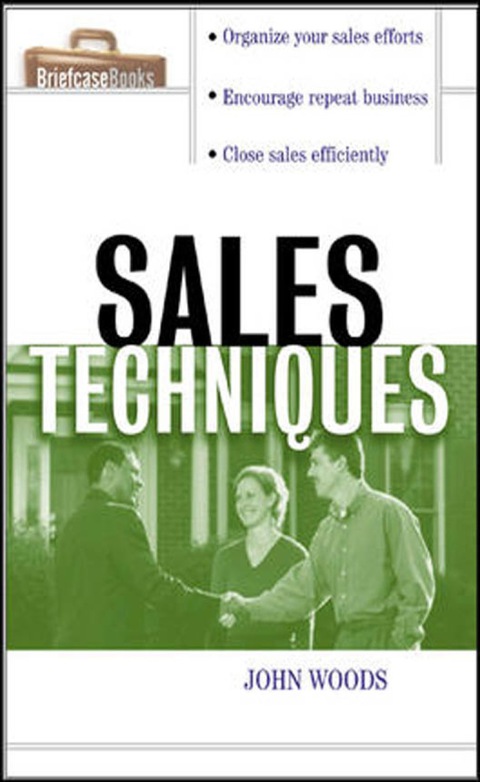 Book Sales Techniques (Briefcase Books Series) free