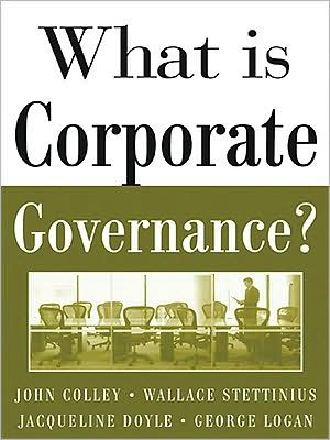Book What Is Corporate Governance? (McGraw-Hill Executive MBA Series) free