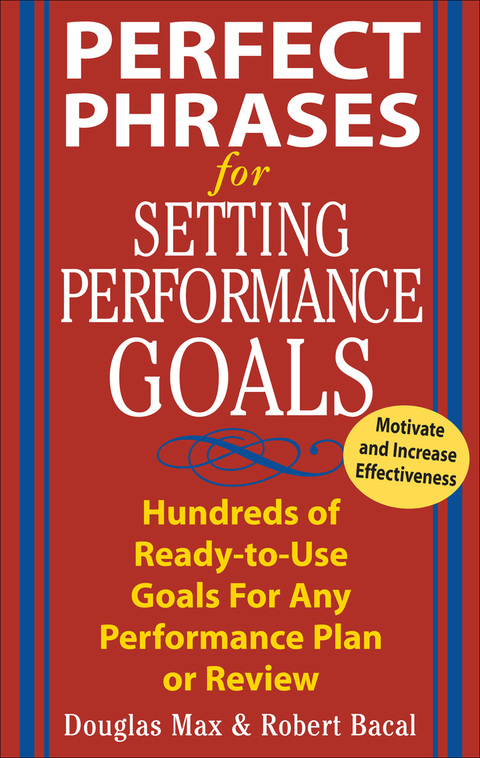 Book Perfect Phrases for Setting Performance Goals (Perfect Phrases Series) free