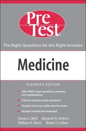 Book Medicine: PreTest Self-Assessment And Review, Eleventh Edition free