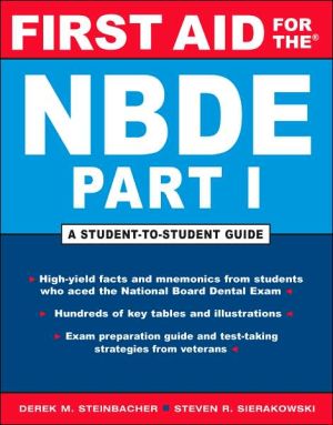 Book First Aid for the NBDE Part I (First Aid Series) (Pt. 1) free