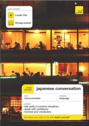 Book Teach Yourself Japanese Conversation (3CDs + Guide) (TY: Conversation) free