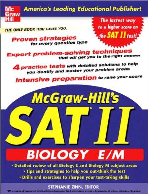Book McGraw-Hill's SAT Subject Test: Biology E/M: Biology-E and Biology-M (McGraw-Hill's SAT Biology E/M) free