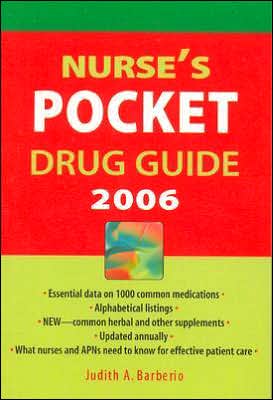 Book Nurse's Pocket Drug Guide 2006 free