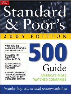 Book Standard & Poor's 500 Guide free