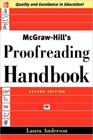 Book McGraw-Hill's Proofreading Handbook free