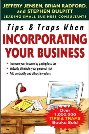 Book Tips & Traps When Incorporating Your Business (Tips and Traps) free