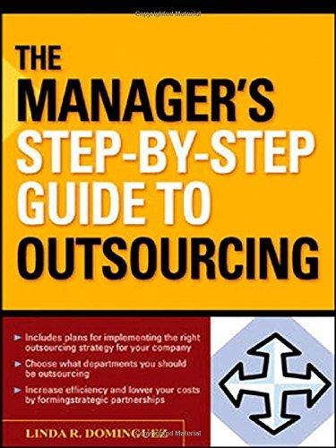 Book The Manager's Step-by-Step Guide to Outsourcing free