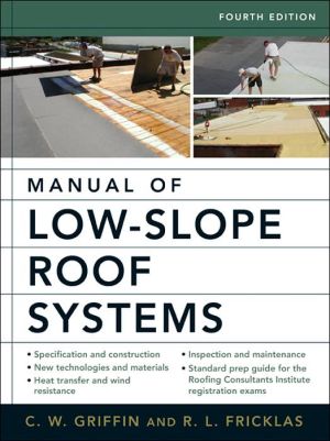 Book Manual of Low-Slope Roof Systems: Fourth Edition free