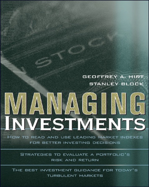 Book Managing Investments free