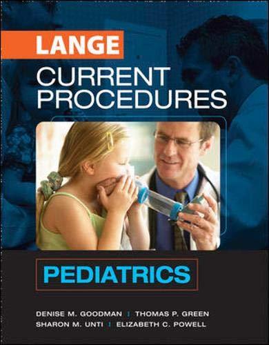 Book CURRENT Procedures Pediatrics (Lange Medical Books) free