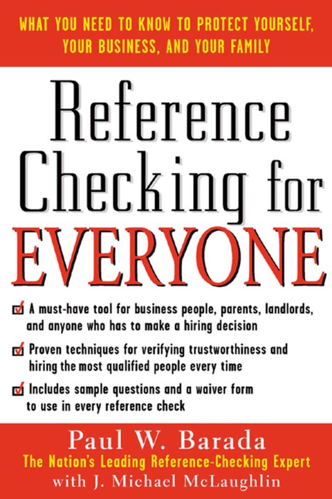 Book Reference Checking for Everyone free