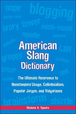 Book American Slang Dictionary, Fourth Edition (McGraw-Hill ESL References) free