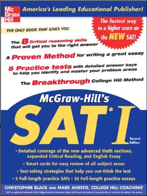 Book McGraw-Hill's SAT I, Second edition free