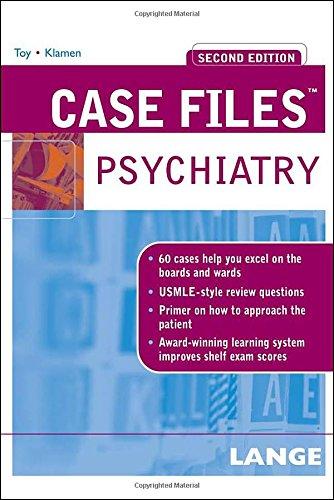 Book Case Files Psychiatry, Second Edition (LANGE Case Files) free