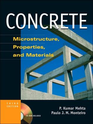 Book Concrete: Microstructure, Properties, and Materials free