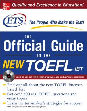 Book TOEFL iBT: The Official ETS Study Guide (McGraw-Hill's TOEFL iBT) free
