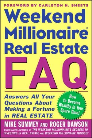 Book Weekend Millionaire's Frequently Asked Real Estate Questions free