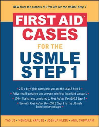 Book First Aid Cases for the USMLE Step 1 (First Aid Series) free
