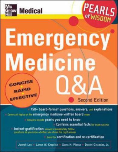 Book Emergency Medicine Q And A: Pearls Of Wisdom, Second Edition free