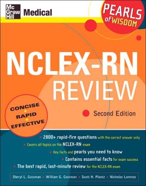 Book NCLEX-RN Review: Pearls of Wisdom, Second Edition free