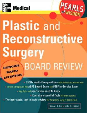 Book Plastic and Reconstructive  Surgery Board Review (Pearls of Wisdom) free