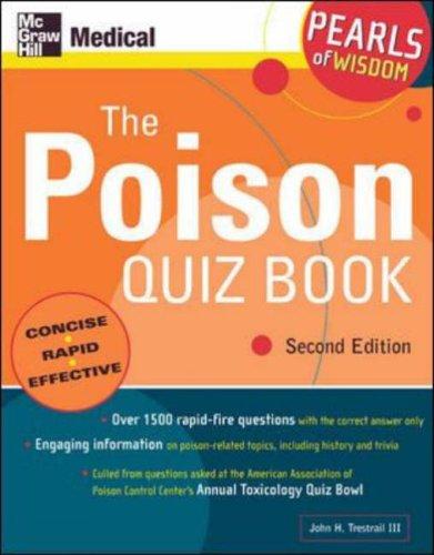 Book The Poison Quiz Book: Pearls Of Wisdom, Second Edition free