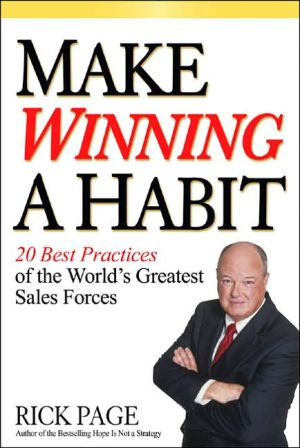 Book Make Winning a Habit: 20 Best Practices of the World's Greatest Sales Forces free