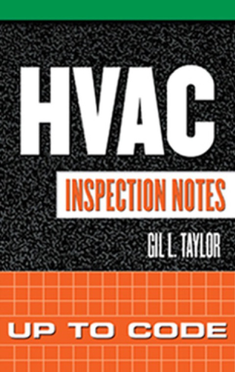 Book HVAC Inspection Notes: Up to Code free