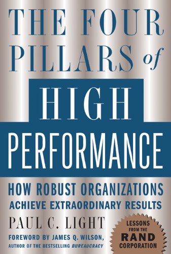 Book The Four Pillars of High Performance: How Robust Organizations Achieve Extraordinary Results free