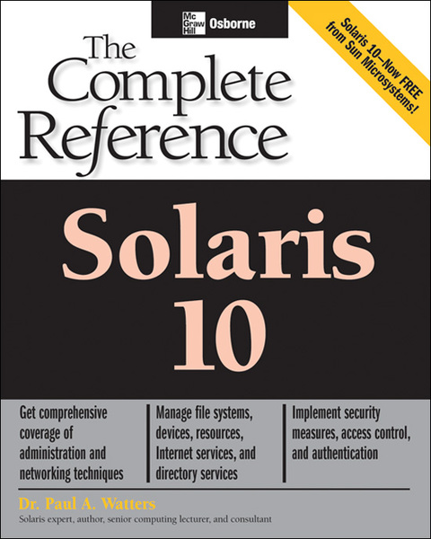 Book Solaris 10 The Complete Reference (Osborne Complete Reference Series) free