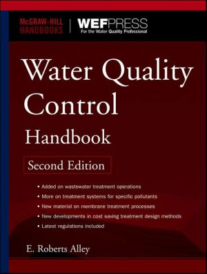 Book Water Quality Control Handbook, Second Edition (McGraw-Hill Handbooks) free