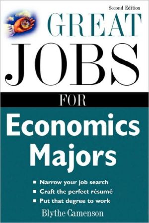 Book Great Jobs for Economics Majors (Great Jobs For…Series) free