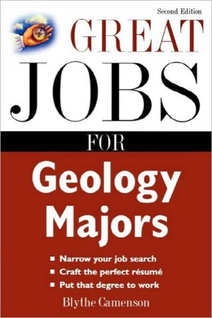 Book Great Jobs for Geology Majors (Great Jobs For…Series) free