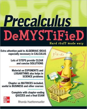 Book Pre-Calculus Demystified free