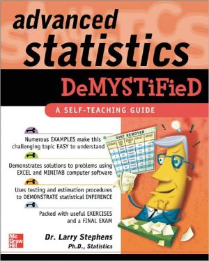 Book Advanced Statistics Demystified free