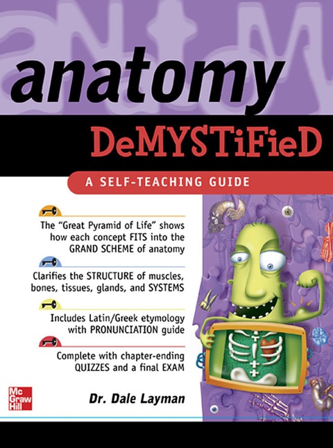 Book Anatomy Demystified: A Self-teaching Guide free