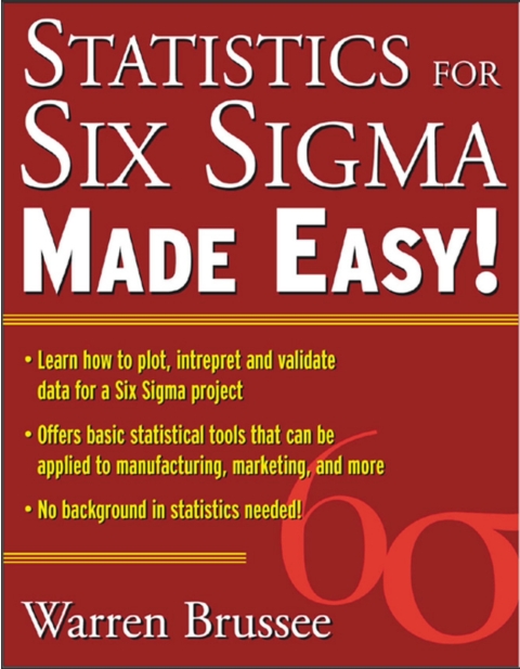 Book Statistics for Six Sigma Made Easy free