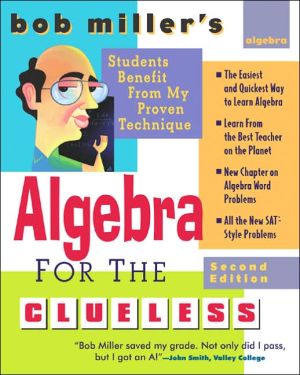 Book Bob Miller's Algebra for the Clueless (Clueless Series) free