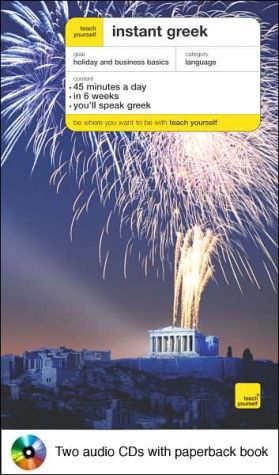Book Teach Yourself Instant Greek (TY: Language Guides) free
