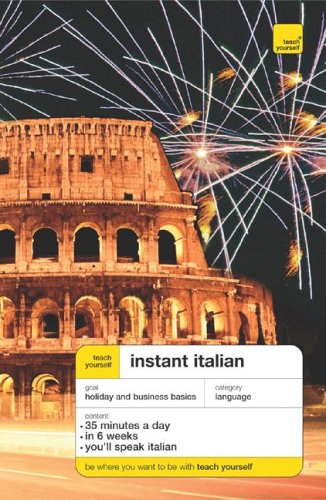 Book Teach Yourself Instant Italian (Teach Yourself Language) free