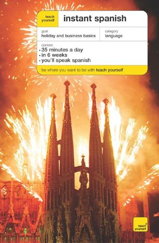 Book Teach Yourself Instant Spanish Package (book + 2cds) (ty: Language Guides) free