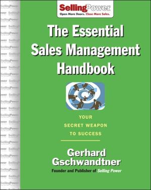 Book The Essential Sales Management Handbook: Your Secret Weapon to Success (SellingPower Library) free